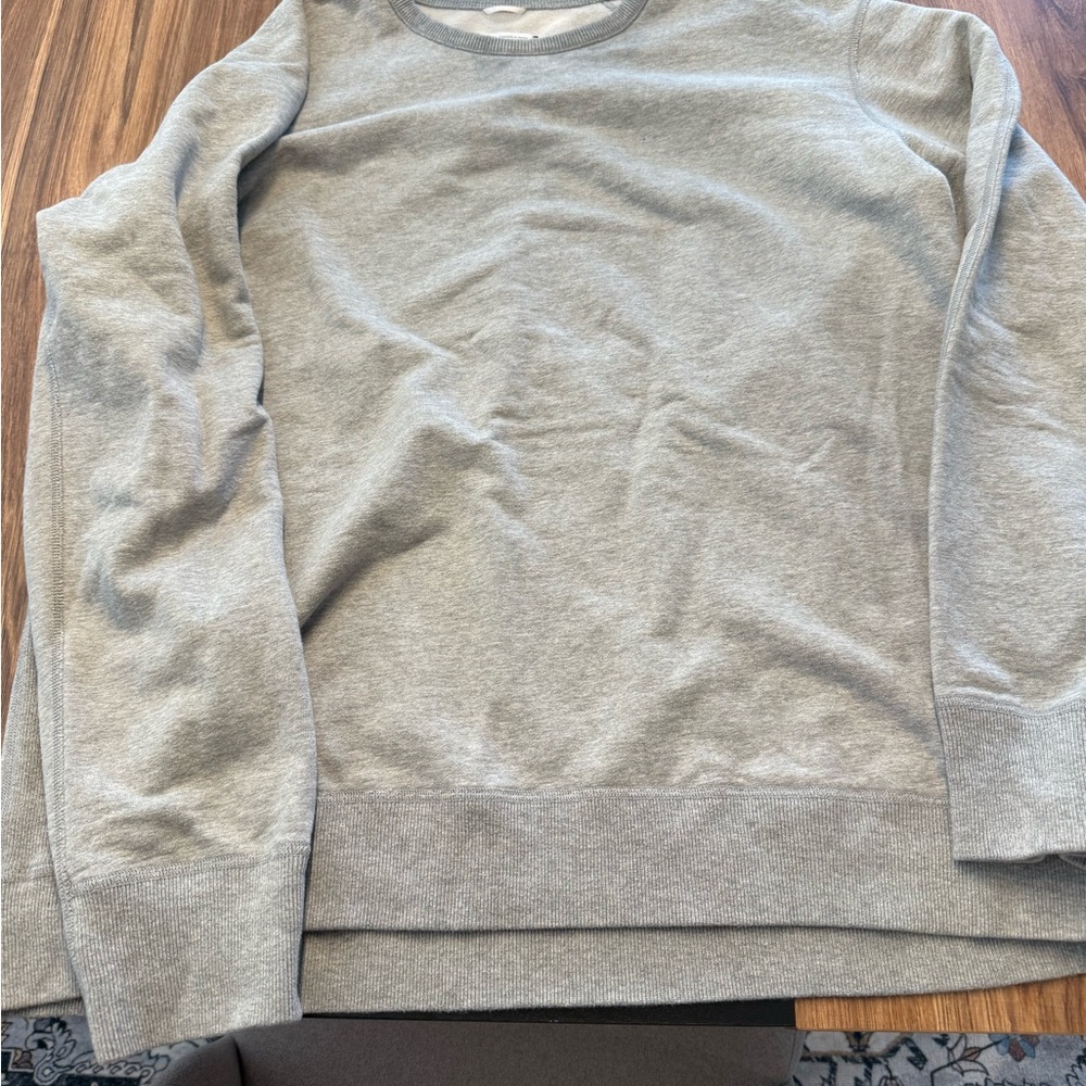 Reigning Champ Light Gray Crewneck Sweater